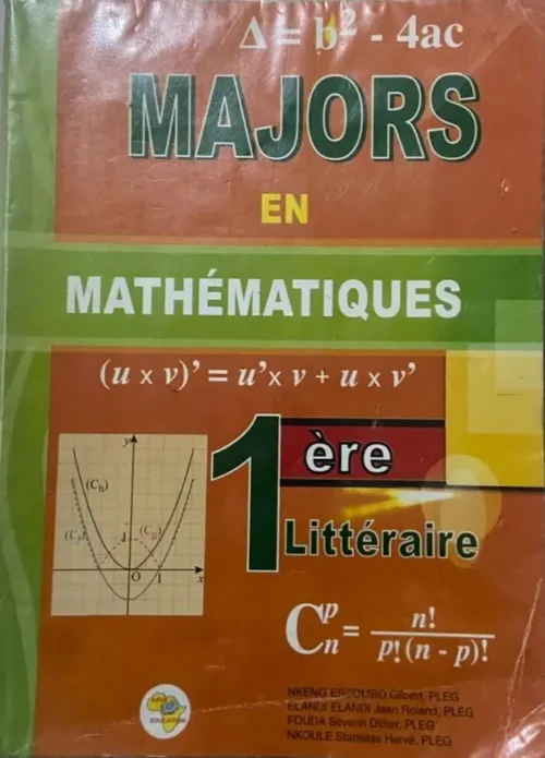 Livre Mathématique 1e litteraire